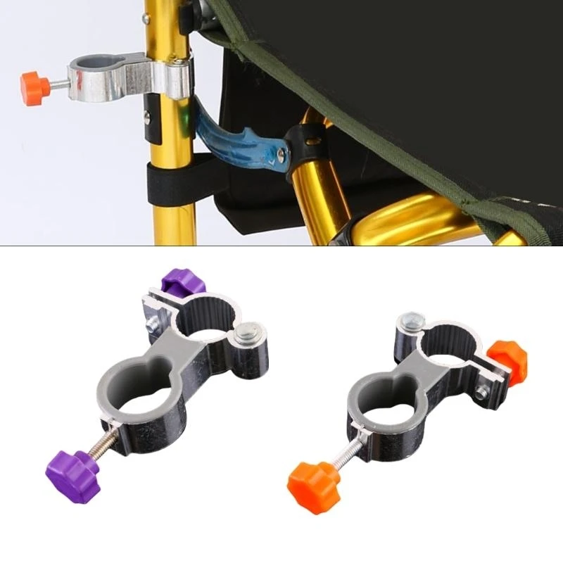 Fishing Chair Umbrella Clamps Stand Holder Chair Umbrella Fixed Clip Fishing Mount Clamps Gears D2RD