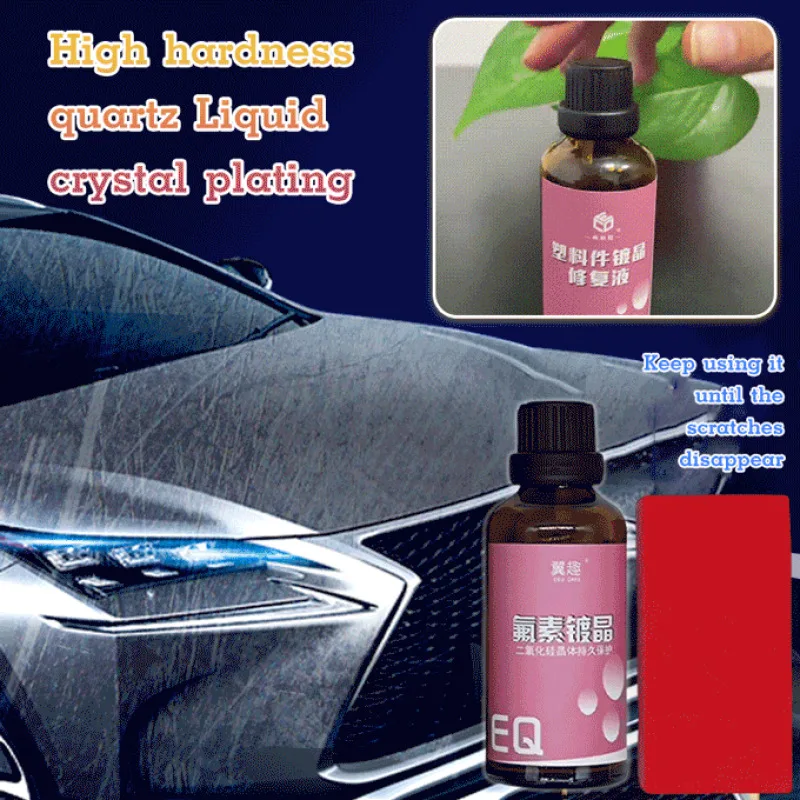 Coated car paint crystal coating solution
