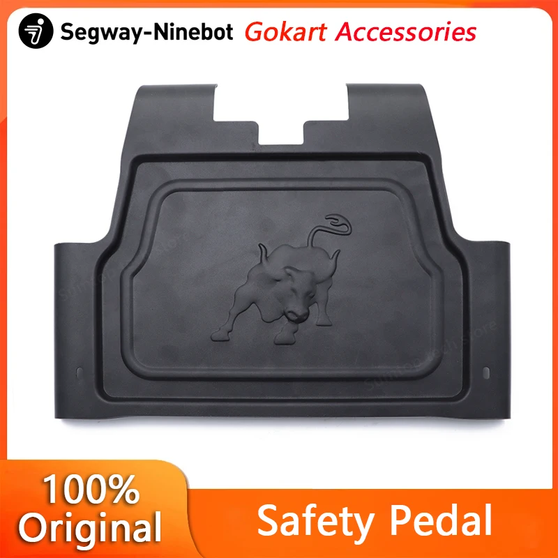 Safety Pedal for GoKart Pro and Gokart Bundle For Ninebot by Segway GoKart PRO Gokart Kit Refit Scooter Stainless Steel Bezel