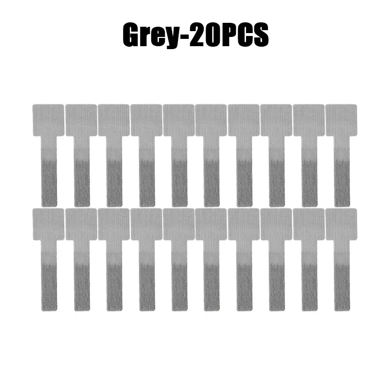 Reusable Velcro Cable Ties and Cord Organizer with Self-Adhesive Holder
