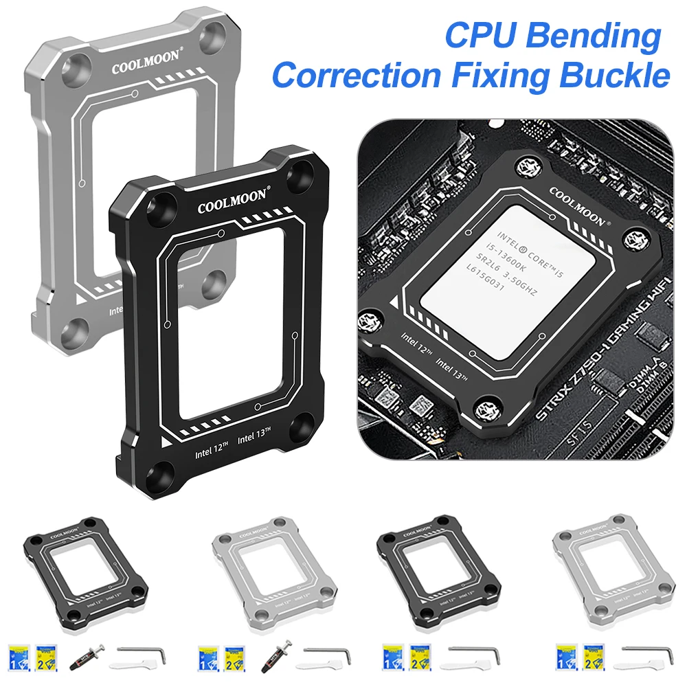 DGZZI Aluminum Alloy CPU Water Cooling Block Screws - 4-Piece Set For AMD & Intel PC Builds