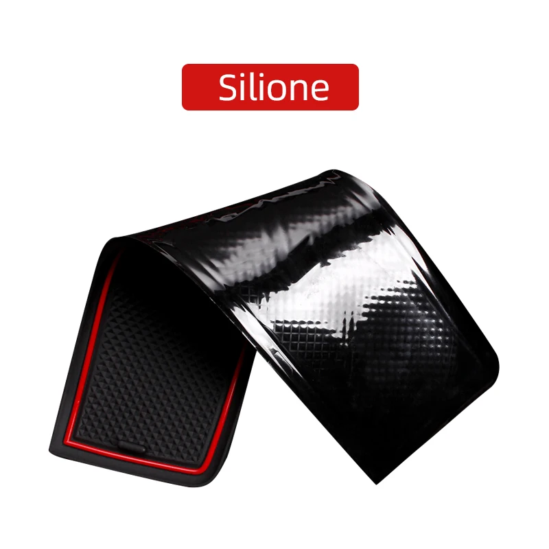 For Kia Carnival Sedona KA4 2020 2021 2022 2023 Car Slot Pad Non-slip Cup Mat Anti Slip Door Groove Mat Interior Accessories