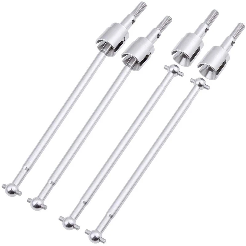 New-08029 Dogbones 89.5Mm & Stub Wheel Axle 02033 Drive Shaft For 1/10 Redcat HSP Exceed RC Car Truck Replacement