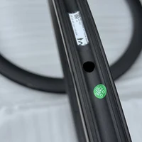 Jantes de vélo de route en carbone Dxbora 21 mm 28 mm de large 45 mm 50 mm 60 mm de profondeur compatibles tubeless et freins à disque pour cyclisme 4