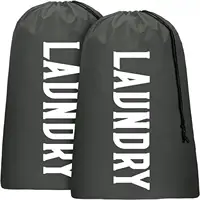 Clothes Storage Bag Oxford Cloth Laundry Bag Round Handle Dirty Laundry Storage Basket 1
