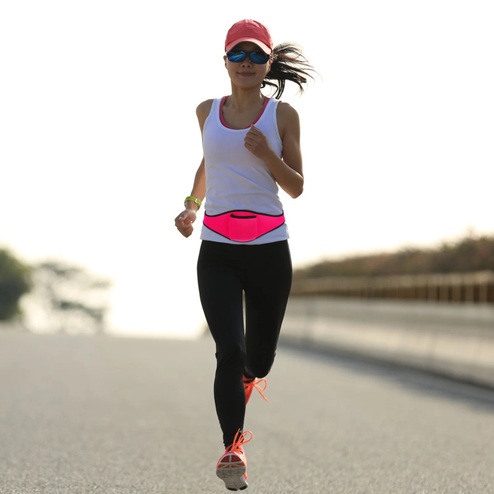 Mic Holder Pack Running Waist Bag Adjustable Fitness Trainers Mic Belt Gym Aerobics Portable Microphone Carrying Bag Sport Bags 6