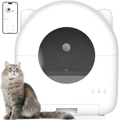 셀프 클리닝 고양이 화장실 대용량 자동 고양이 화장실 고양이를 위한 셀프 클리닝