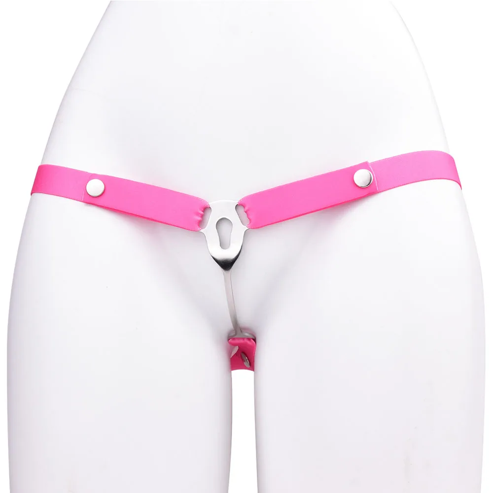Penis Chastity Cage FRKO New Metal Negative Chastity Cock Cage Elastic Belt Device Male To Female Mimic Pussy With Urethral Inverted Bdsm Men penis chastity cage,chastity lock sex toy,chastity cage accessory