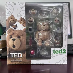 Boxed Teddy Bear Action Figure - 10cm Movable Joint Edition - Creative Birthday Gift (With Box)