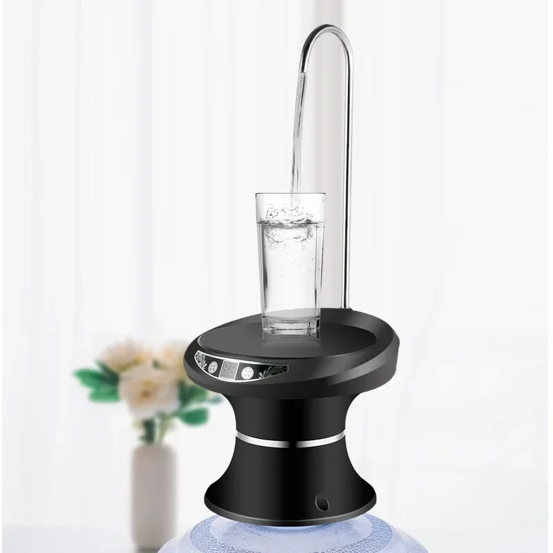 Portable Wireless Electric Water Dispenser Bottle Barreled Gallon Pump USB Charging Automatic Drinking Water Machine