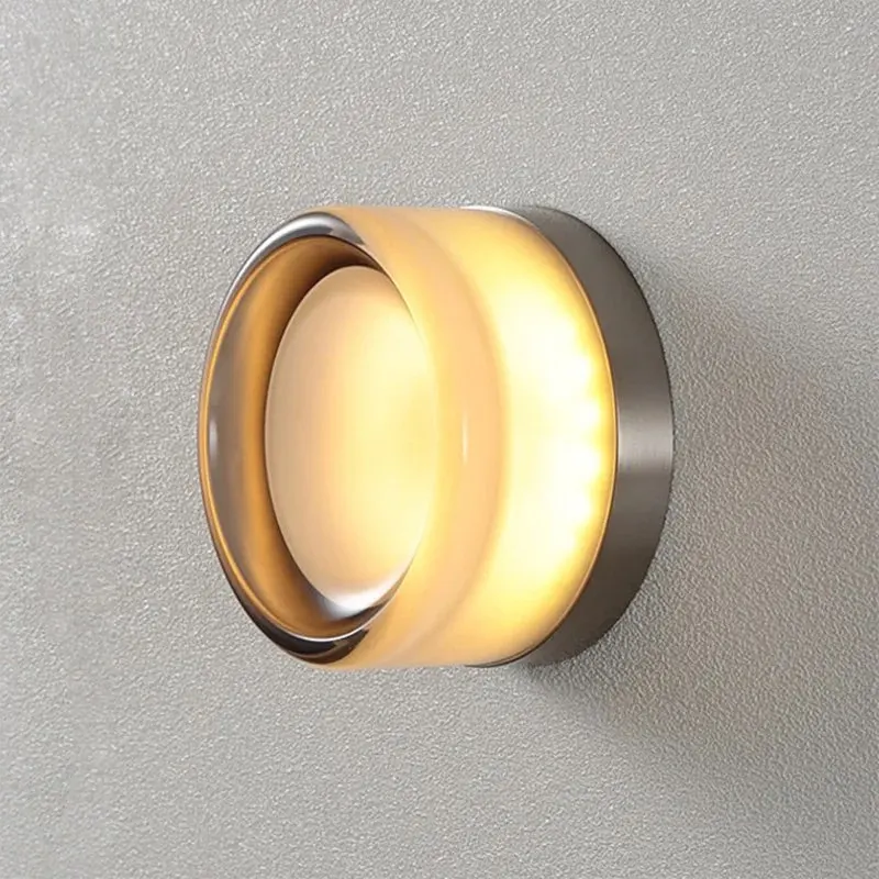 Modern simple outdoor waterproof balcony light light luxury corridor corridor retro ceiling entrance porch hall ligh