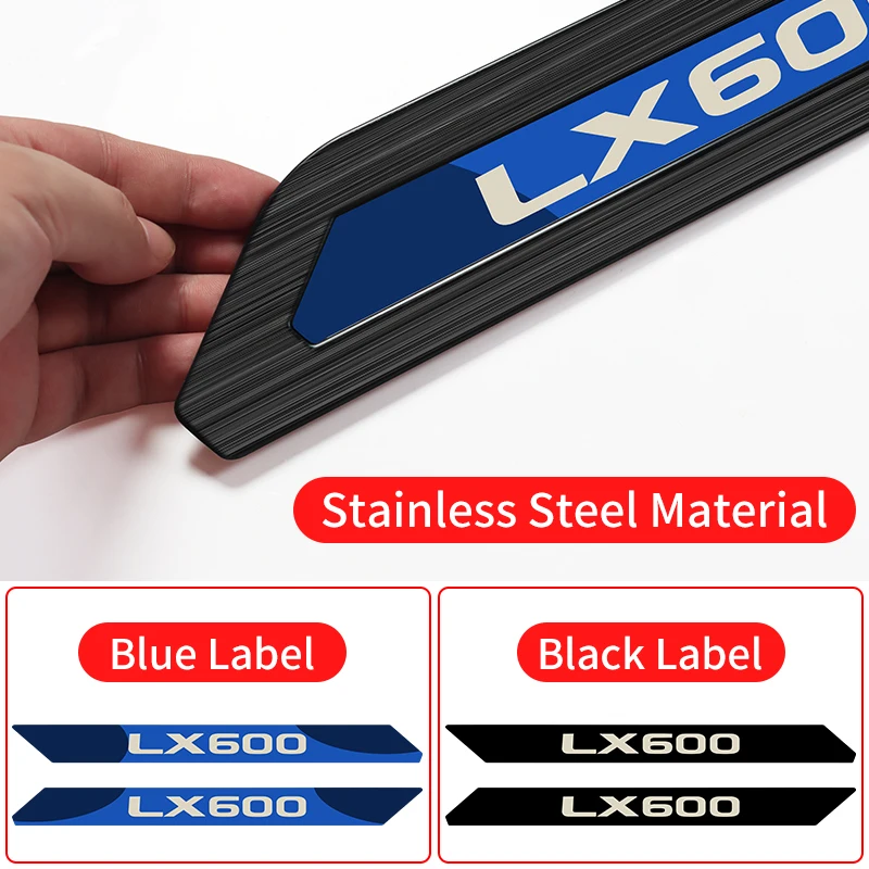 For Lexus Lx600 Door & Waist line kit Chrome Decoration Paste LX 600 Exterior Upgraded Accessories Modification body