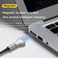Type C Magnetic USB PD Adapter Connector For Type-C Female to Magnetic 2 USB C Female Magnet Plug Converter for MacBook Air/Pro - Image 3
