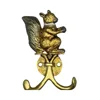 Originality Hook Cute Squirrel Metal Luxury Hook Clothes Hanging Hooks for Home Decoration Key Hanger  Wall Key Holder 1