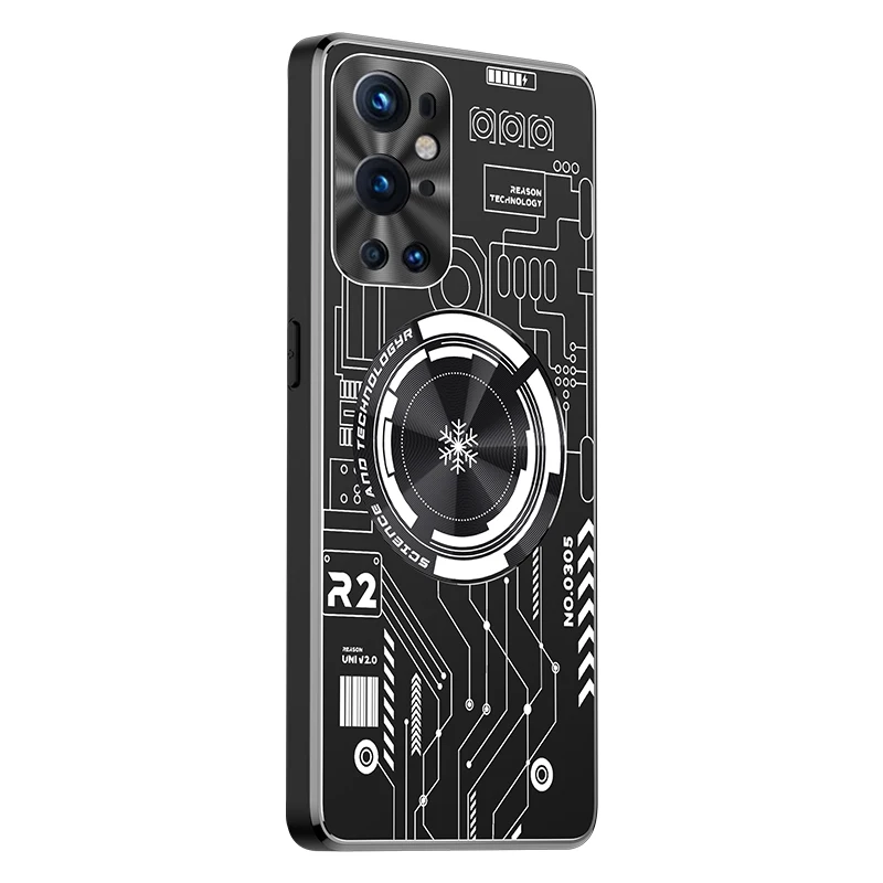 Aluminum Alloy Heat Dissipation Case for Oneplus 10T ACE 9 10 Pro 10R 9R 9RT 5G Case Graphene Cooling Red Copper Metal Cover