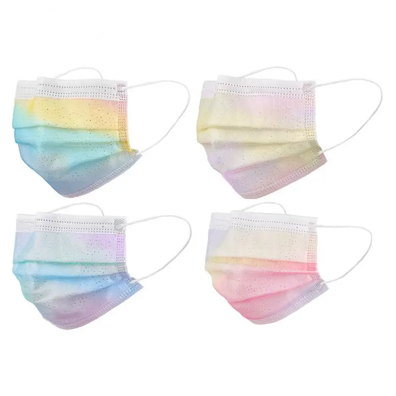 Disposable Face Mask Adult 4 Layers Outdoor Sports Cycling Dust-proof Health Care
