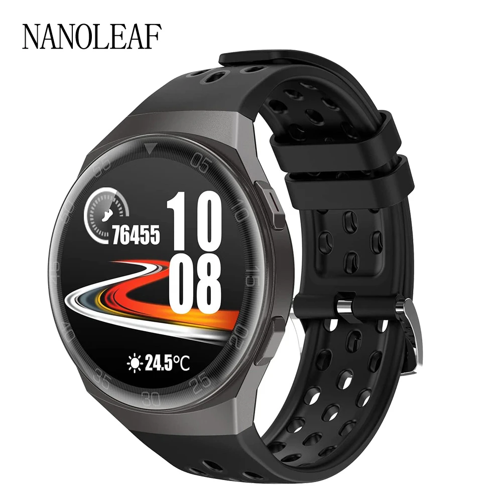 Casual Smart Digital Watch Caller Information Reminder Support 24 Hours Real Time Heart Rate Monitor FullTouch Screen Wristwatch