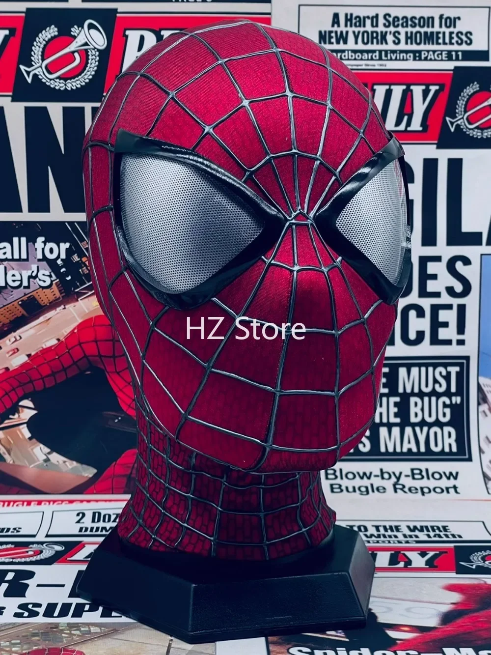 フェイスとマグネティックレンズを備えた素晴らしいスパイダーマン
