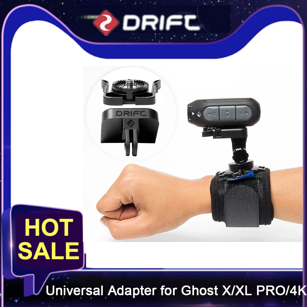 Drift Adattatore Universale Per Action Camera Originale Per Ghost X/Xl Pro/4K/ Connect A Gopro Yi Eken Dji Mount Sport Cam Accessori