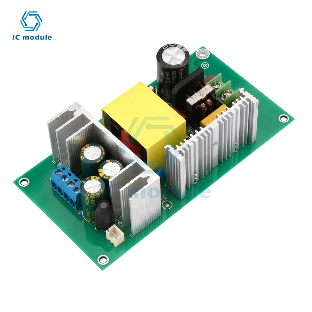 

AC110-265V to 24V 8A AC-DC Step-Down Module 8A 198W Step-Down Transformer Overload Protection Switching Power Supply Module