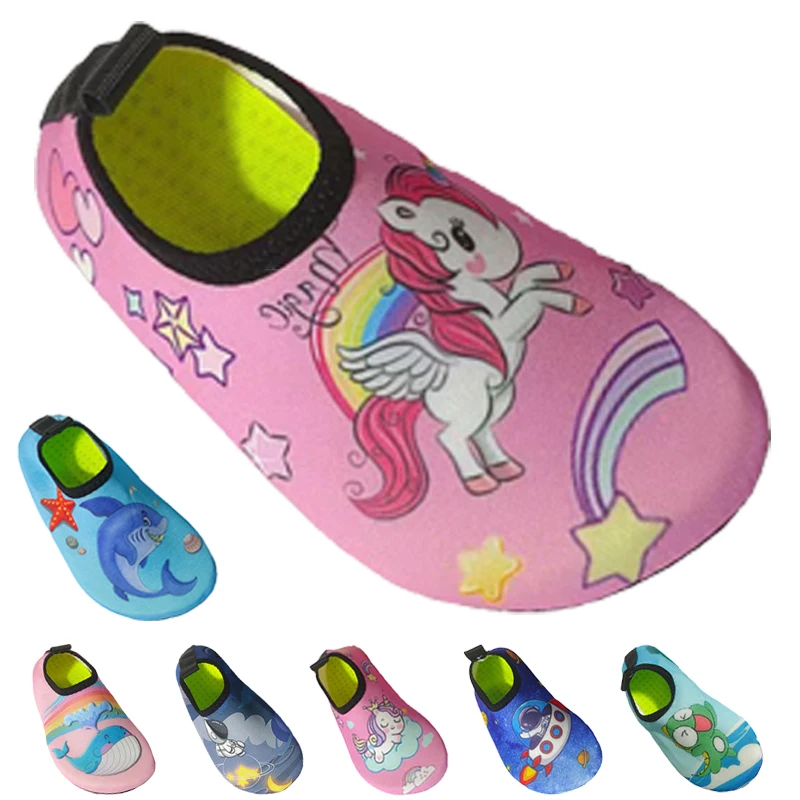 

NEW Parent-Child Holiday Beach Quick Drying Aqua Shoes Qianjiang Swimming Shoes Indoor Floor Shoes Bathroom Shoes 20-33#