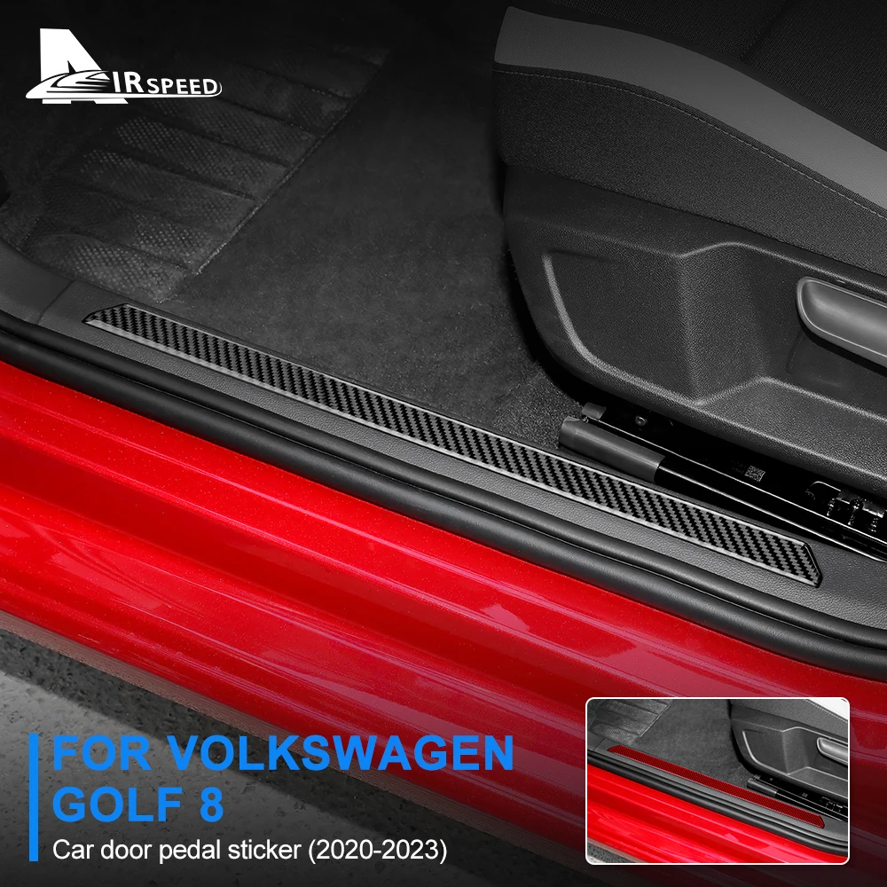 Für Volkswagen VW Golf 8 MK8 R 2021 2022 Auto Innen Türgriff Abdeckung Trim  Schutz Rahmen Aufkleber Styling Innen zubehör - AliExpress