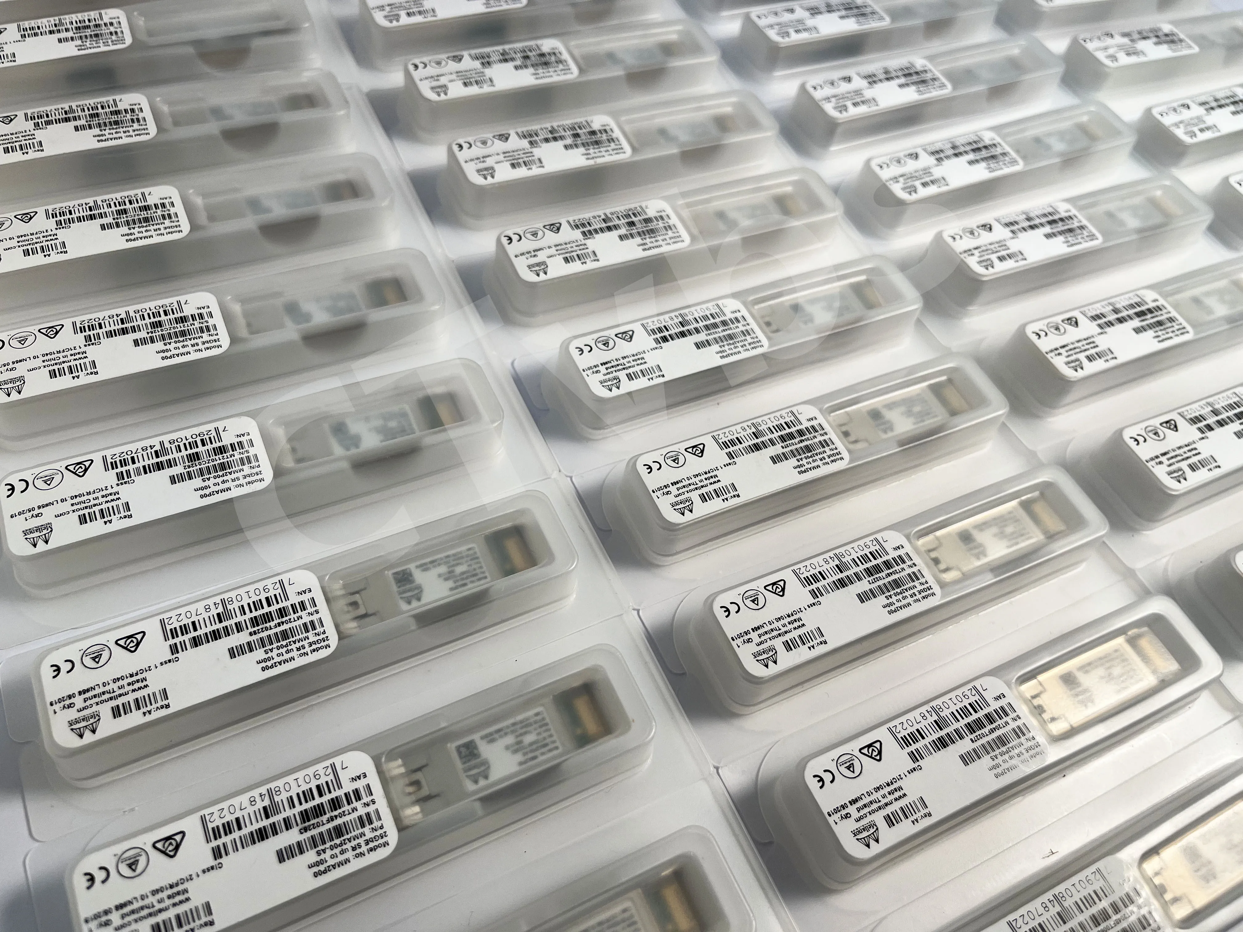 Mellanox 25GbE SFP28 MMA2P00-AS 850nm 4 MCX4121A-ACUT Optical Transceive Module