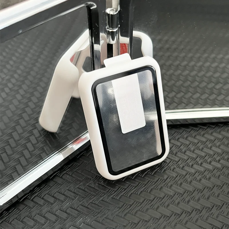 Glas + Hülle für Samsung Galaxy Fit 3, Displayschutzfolie aus gehärtetem Glas und harter PC-Schutzhülle für Galaxy Fit 3-Zubehör – Detail 3