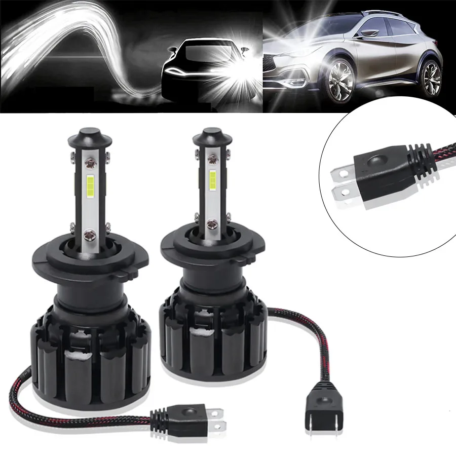 

4Sides Car Lights H4 H4 30000LM H11 Lamp For Car Headlight Bulbs H13 9007 5202 9004 9012 9006 9005 Fog Light 12V