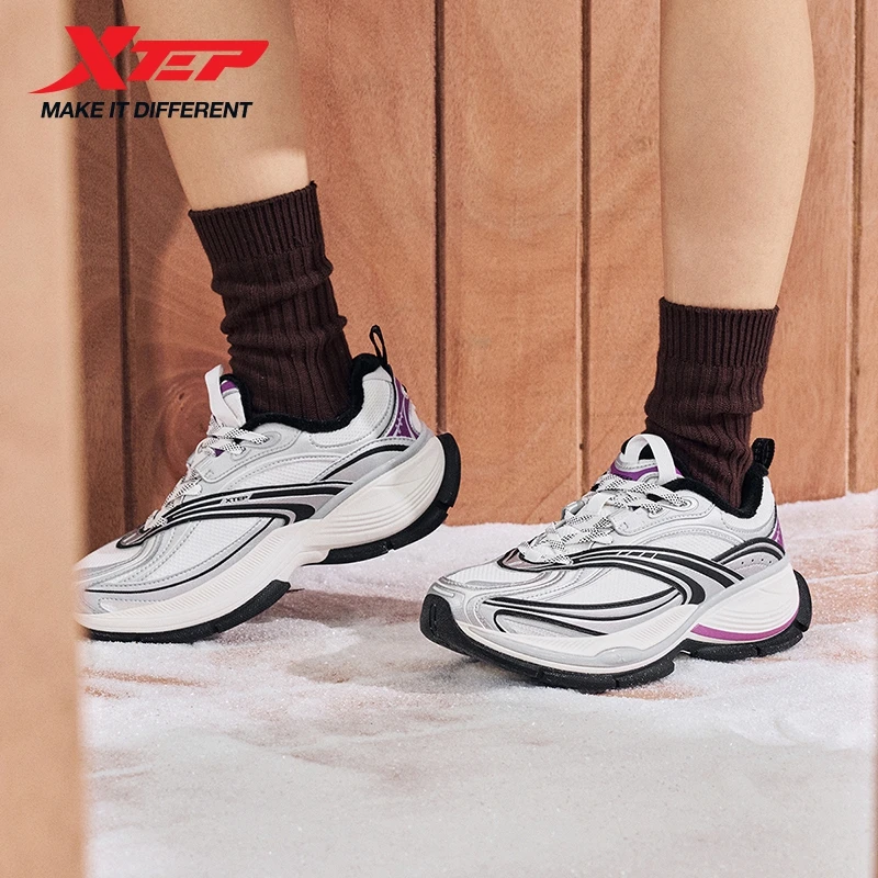 Xtep Basque 2.0 Cotton Shoes For Women 2025 Winter New Durability