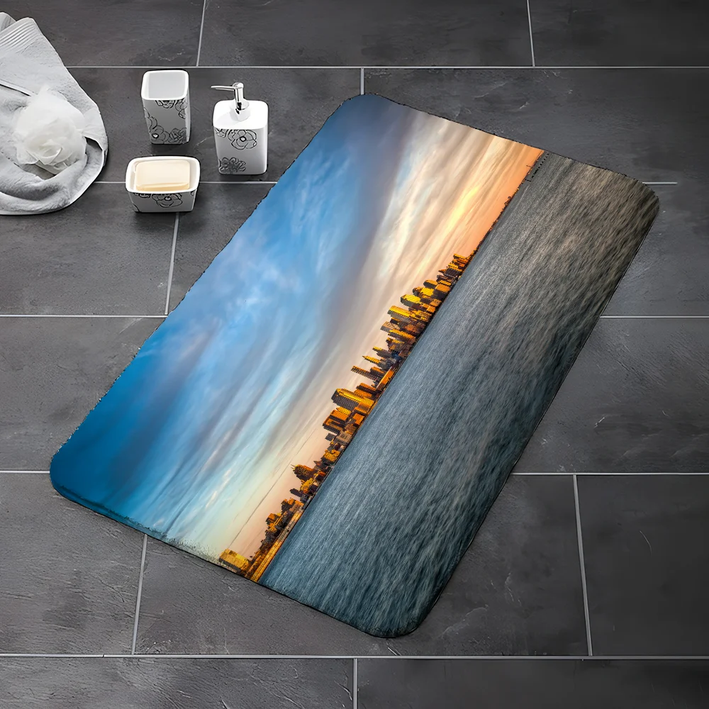 

Scenerys Things to the Room Decoration Items Bath Rug Mat Goods for Home Accsessories Kitchen Carpet Doormat Entrance Door Foot