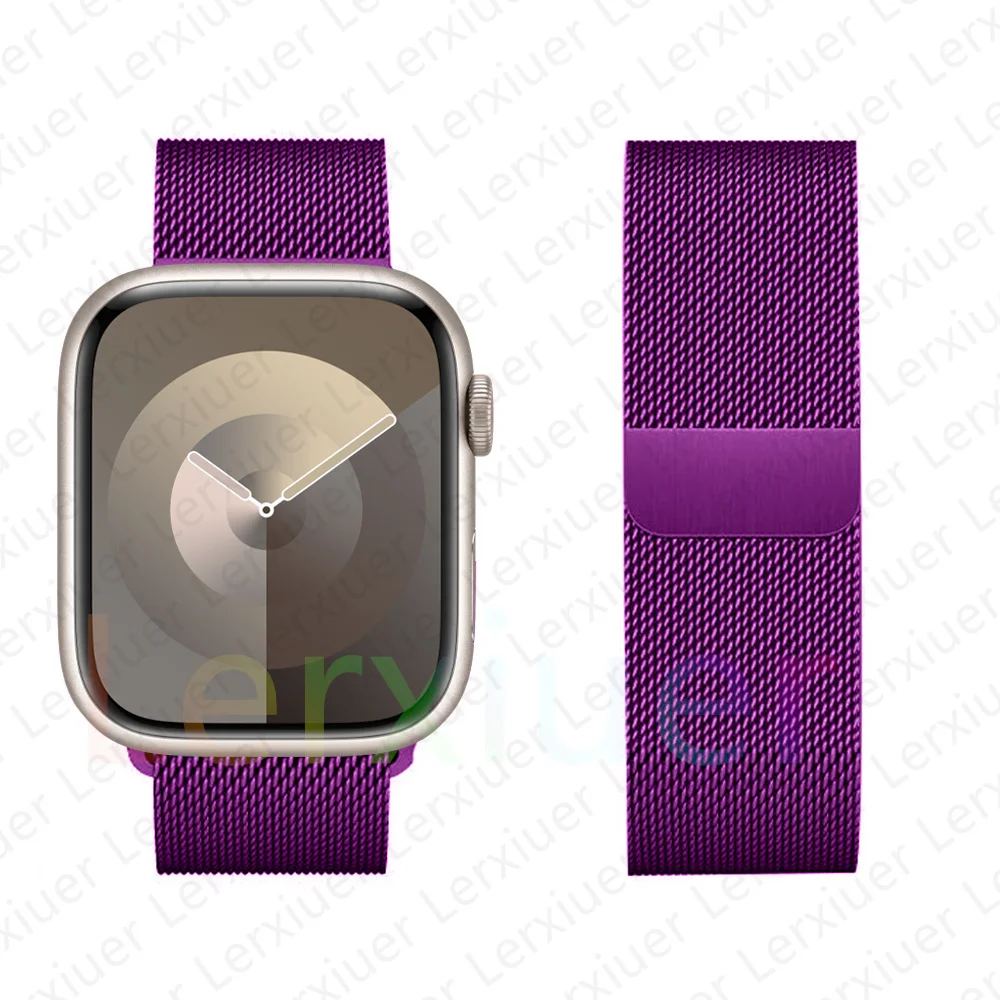 Elegant Metal Mesh Watch Band Bracelet - Premium Milanese Loop Design