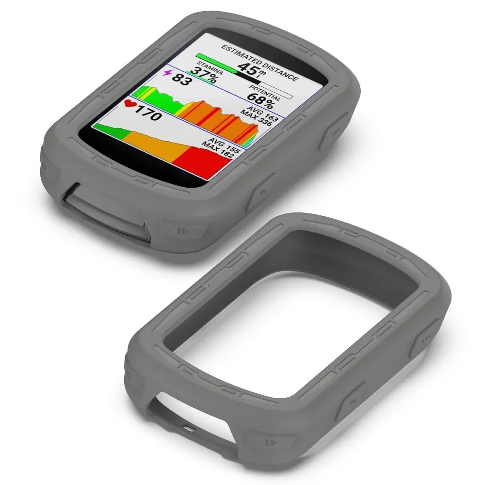 Bumper Protective Case Soft Anti-collision Bumper Protector Silicone Protective Case Cover For Garmin Edge 840/540