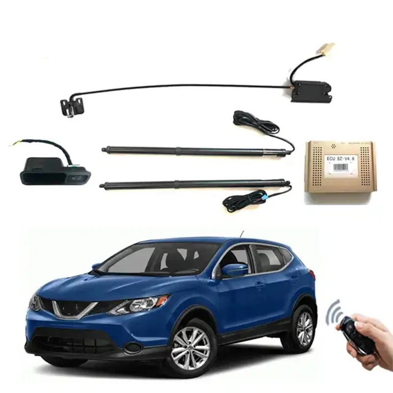 

Аксессуары для багажника автомобиля, Электрический подъемник задних ворот с дополнительным датчиком удара для Nissan Qashqai 2016-2022