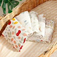 Kangobaby #My Soft Life# 2025 New Bamboo Cotton Baby Muslin Swaddle Blanket Breathable Newborn Wrap Infant Bath Towel 120x110cm 2