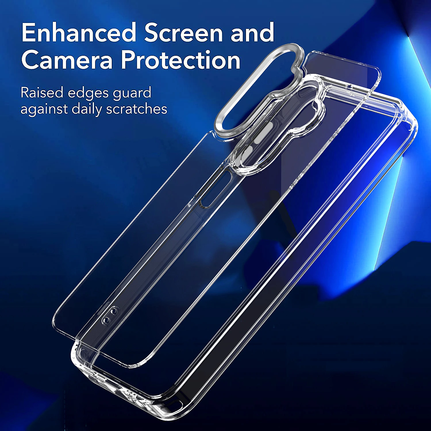 Luxury Transparent Shockproof Phone Case - Stylish and Durable Protection Cover