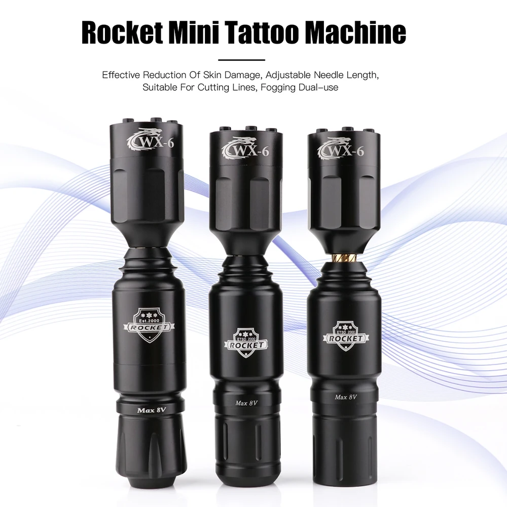 

Professional Tattoo Machine Kit Rotary Tattoo Pen Set Wireless Tattoo Power Supply Permanent Makeup Eyebrow Eyeliner Lip Tools