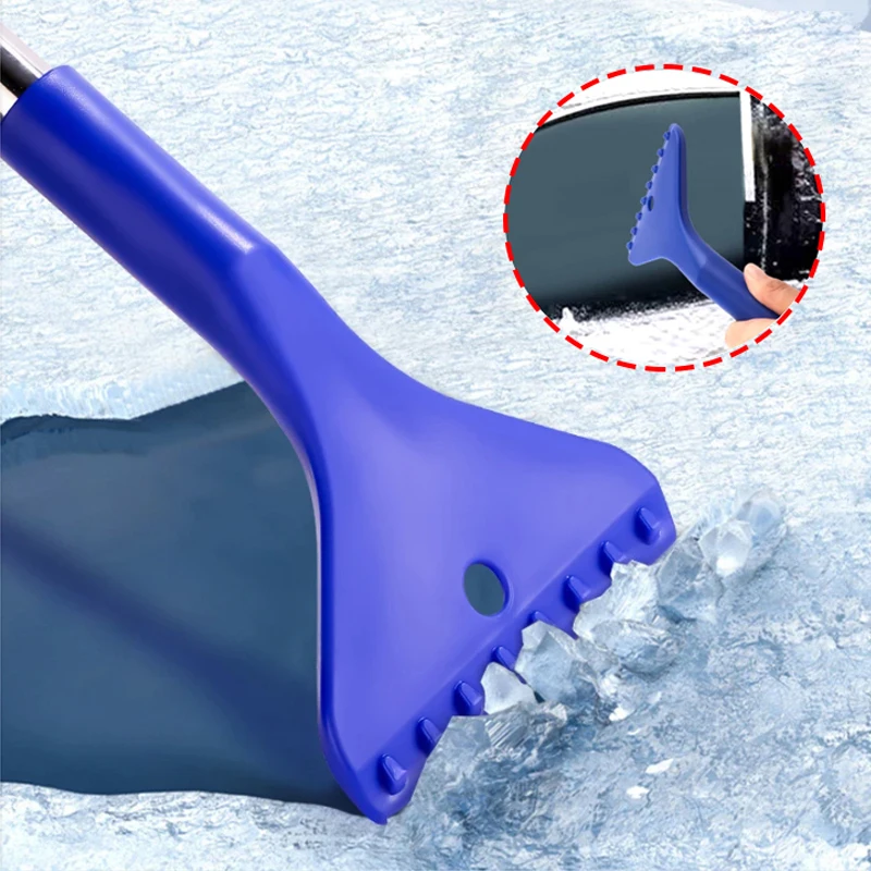 2-in-1 Brush & Scrape Dual Purpose Car Detachable Snow Shovel Windshield Cleaning & Scraping Tool Winter De-Icing Broom windshield shovel,snow shovel,windshield deicing instrument,car snow brush,snow ice scraper