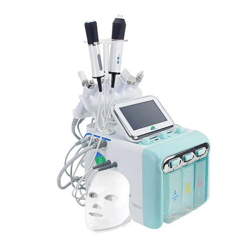 9-in-1 Korea Aqua Facial Dermabrasion H2O2 Water Oxygen Jet Peel Hydro Beauty Beauty Skin Cleansing Hydrofacial Machine