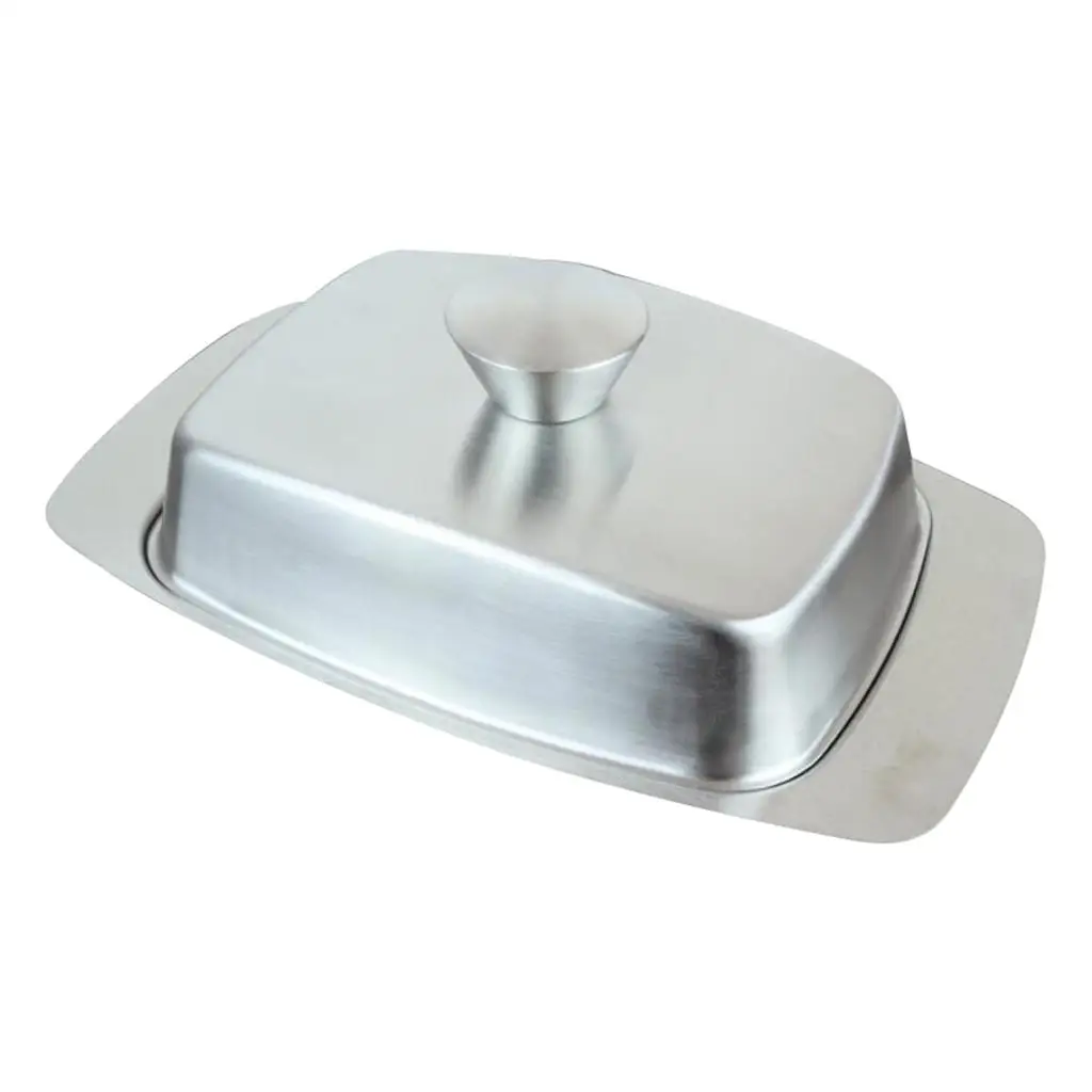 Butter Dish Bread Serving Tray Stainless Steel Cake For Cake Dessert