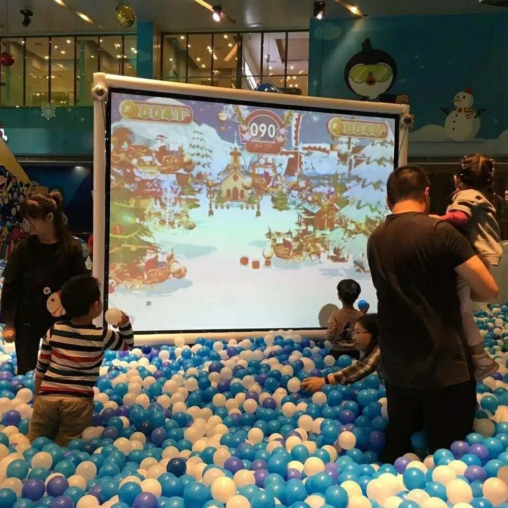 Multimedia3DVideoInteractiveFloorCubeTouchProjectorNaughtyGame