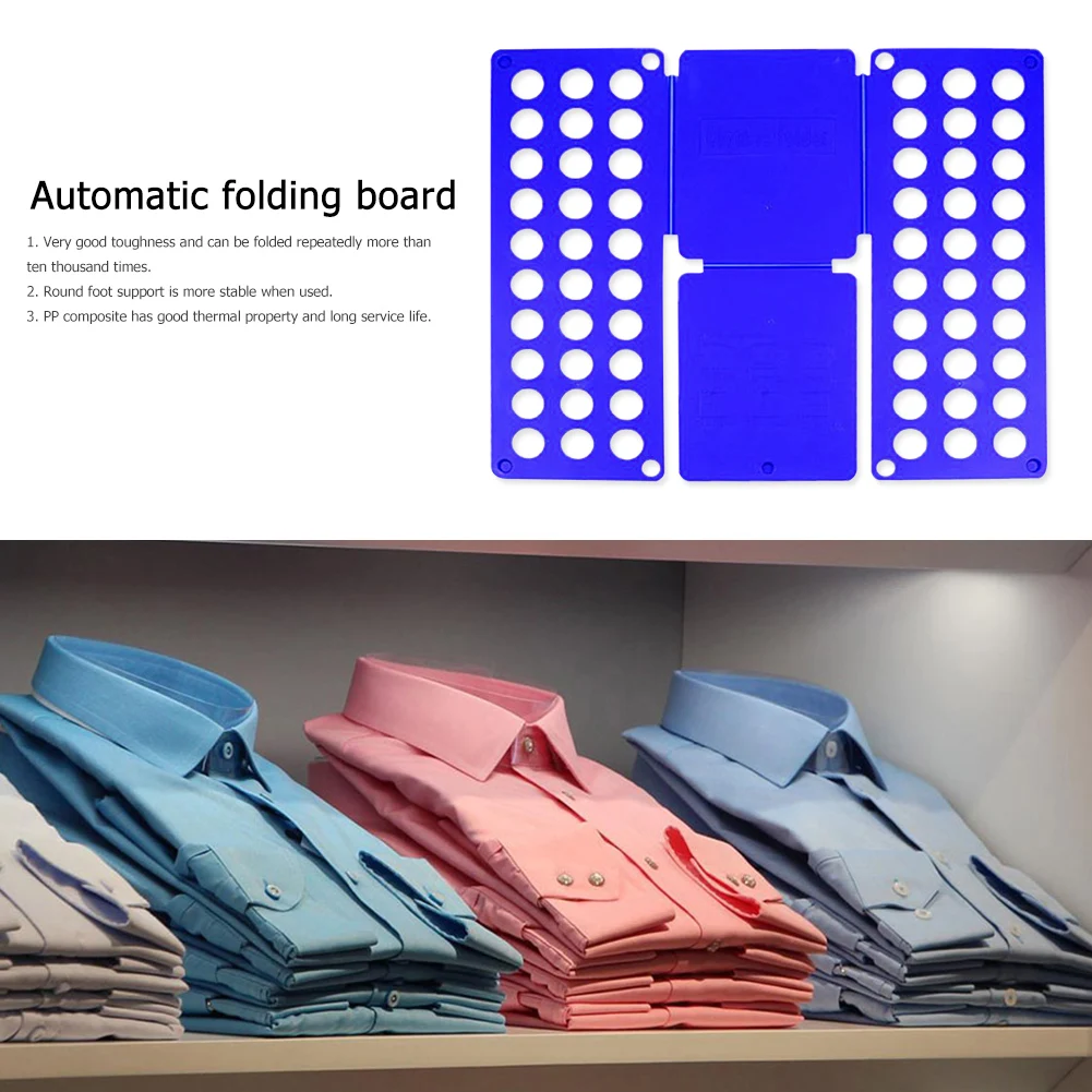 Description Picture 4 of itemClothes Folding Board Child Clothing Folder Bender Plastic Practical Detacha Children Lazy T-shirt Folder Laundry Time-saving