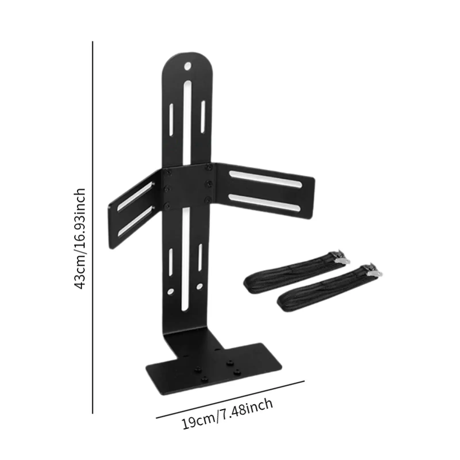 5 Gallon Water Cooling Mount Rack Stable Support Convenient Universal Water Cooling Bucket Holder Steel for Utvs Mower RV Carts