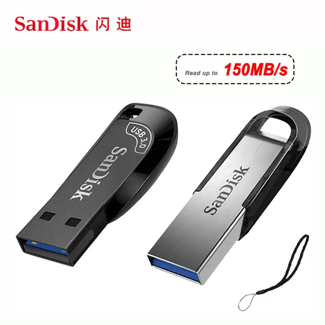 Sandisk Usb Stick 3.0 Usb Flash Drive 128gb 64gb 32gb Pen Drives Pendrive Usb Pen Disk 512gb Memory For Pc - Usb Flash Drives - AliExpress