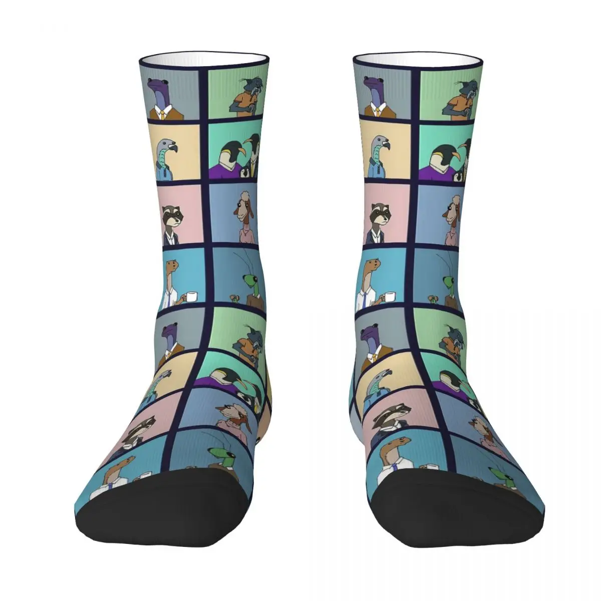 Hot Sale Office Animals Repeating PatternAdult Socks,Unisex socks,men Socks women Socks