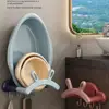 Telescopic Washbasin Rack Wall Mounted Rabbit Ears Storage Shelf Multifunctional No Punching Washbasin Hook 1