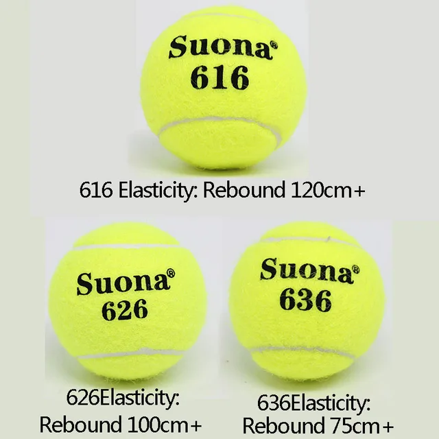 3PCS High Elasticity Tennis Professional Tennis Training Game Ball For Adult Youth Pet Thrower Dog Cat Chase Training Fun Toy 6