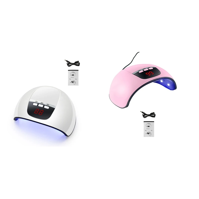 

Лампа для ногтей, лампа для отверждения всех гель-лаков, портативная лампа для ногтей с USB-шнуром