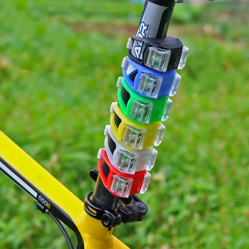 Bicycle Light 6 Generation Frog Light AG10 Battery Silicone Led Bike Warning