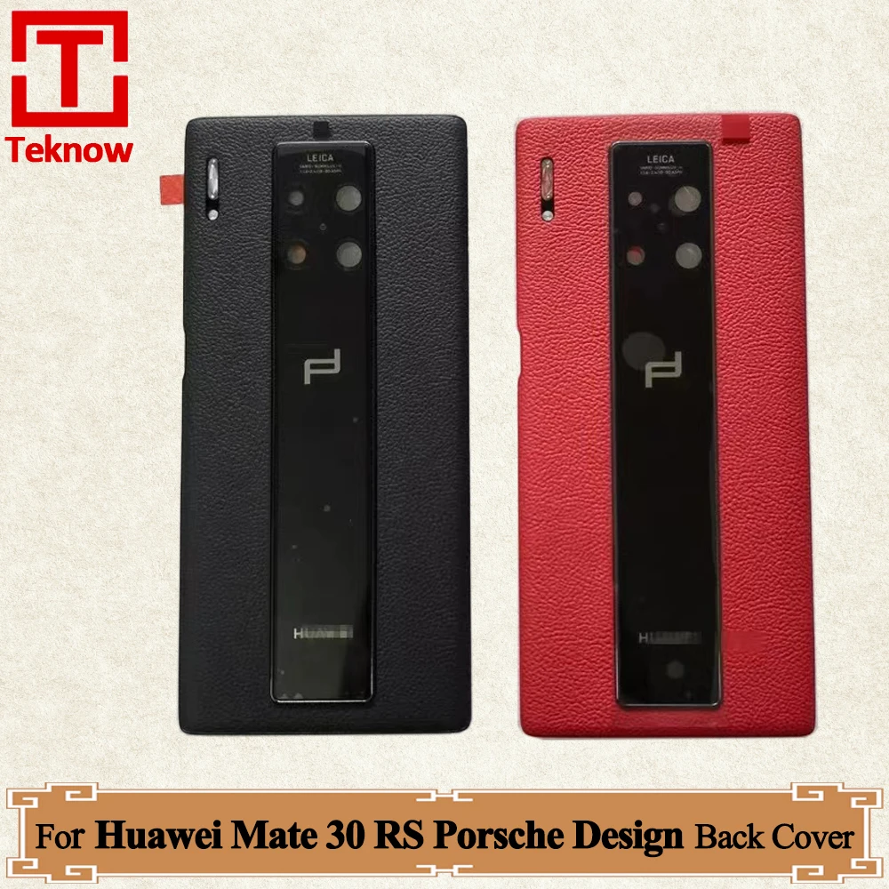 Оригинальная задняя крышка для Huawei Mate 30 RS Porsche, дизайнерская задняя крышка для аккумулятора, Детская задняя крышка для аккумулятора